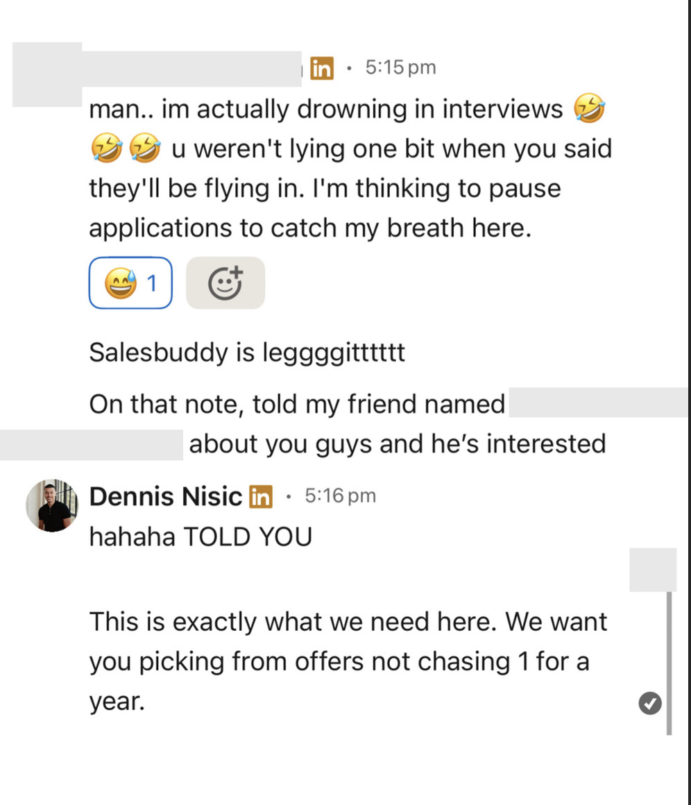 LinkedIn message screenshot 3