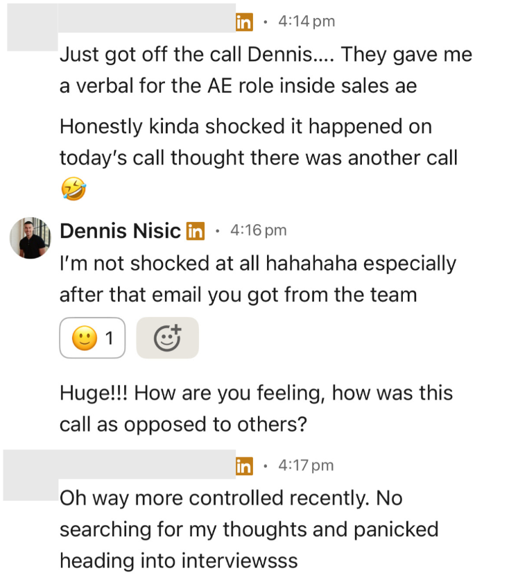 Message to a SalesBuddy Director